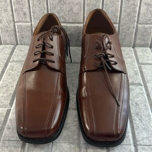 Stacy Adam’s leather Squares Toe Dress Men SZ 12